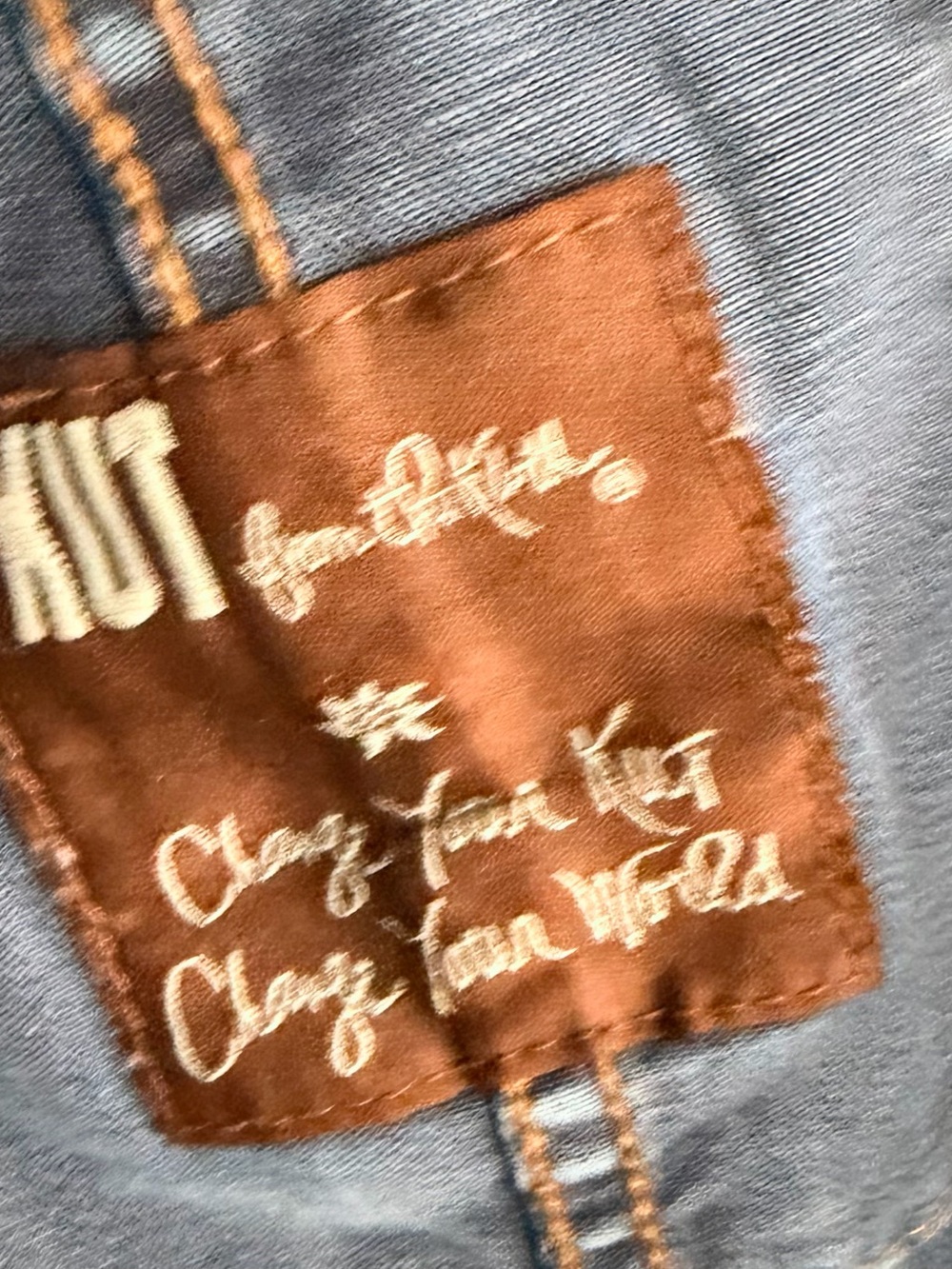Kut from the Kloth Blue Jean Denim Jacket Small - Picture 4 of 7